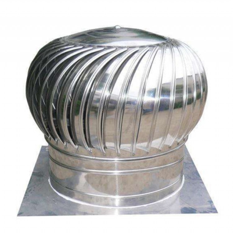 พัดลมดูดอากาศสแตนเลสแบบไม่มีกำลังไฟฟ้า