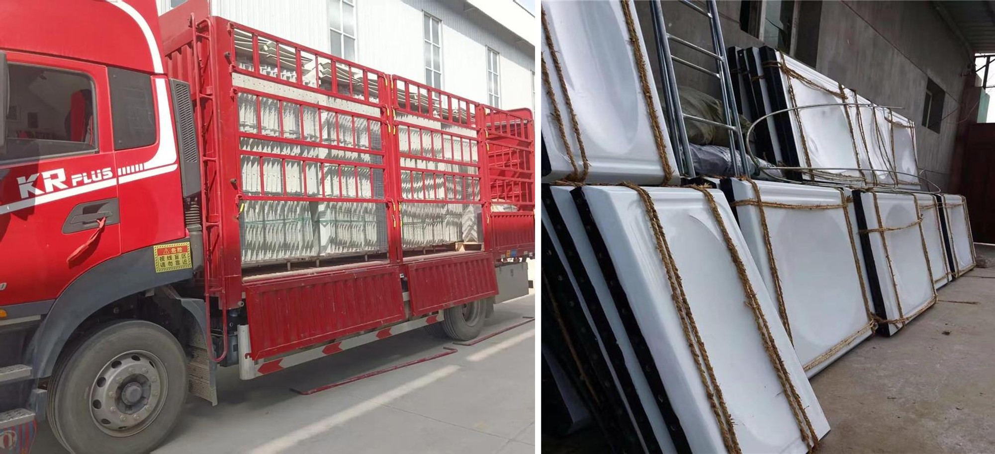 ขายถังเก็บน้ำเคลือบอีนาเมลทรงลูกบาศก์อุตสาหกรรม