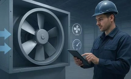 Fournisseur de ventilateurs axiaux pour la ventilation d'entrepôts
