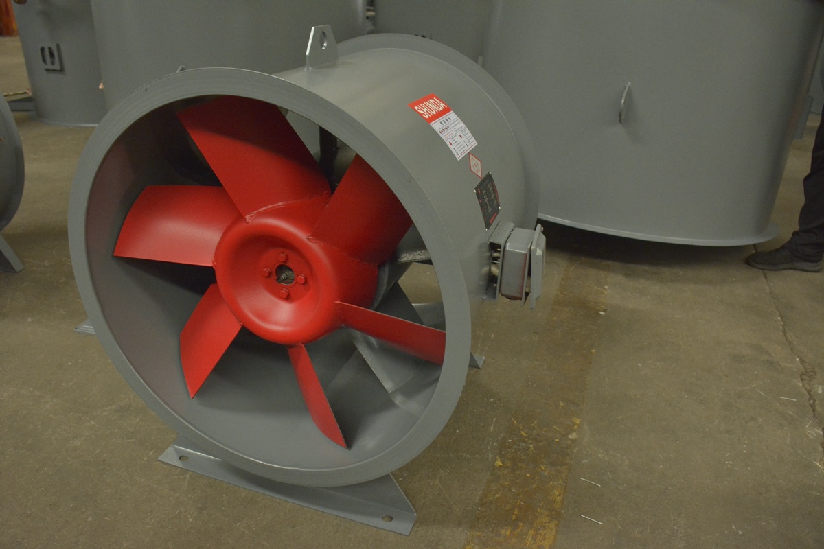 Шығарылатын осьтік желдеткіш