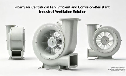 Ventilateur centrifuge en PRV