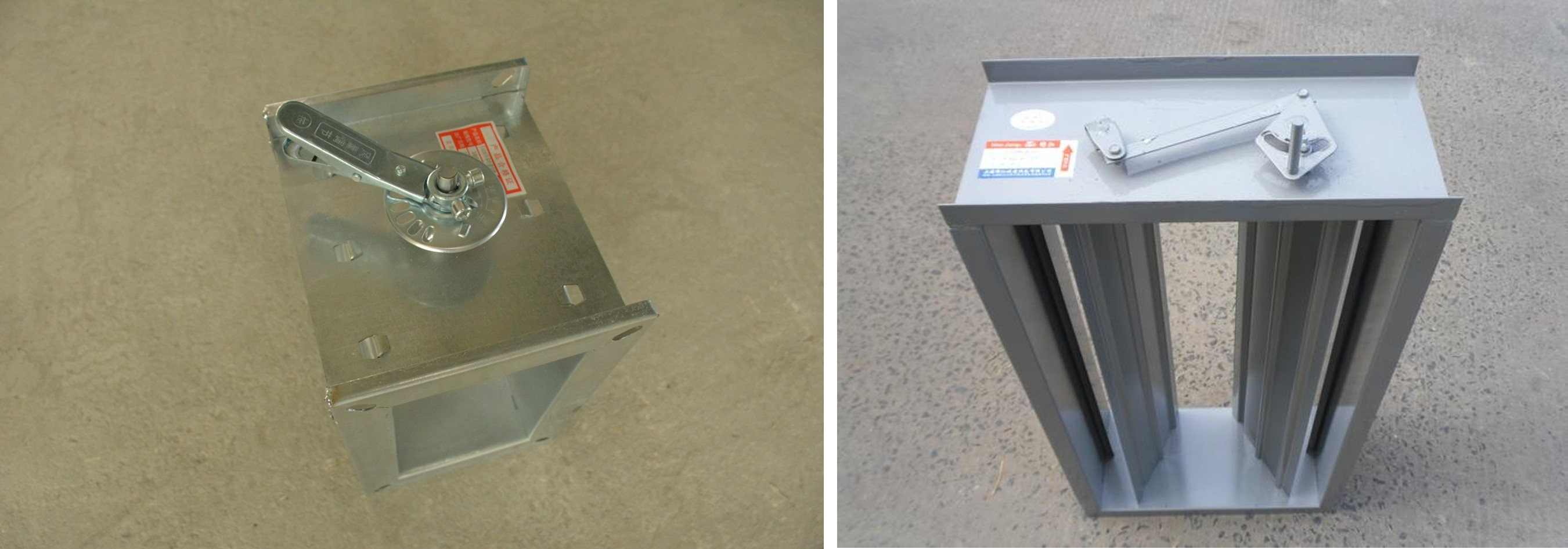 แดมเปอร์ควบคุมปริมาณลมแบบแมนนวล