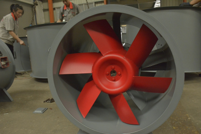 พัดลมระบายอากาศแบบแกน