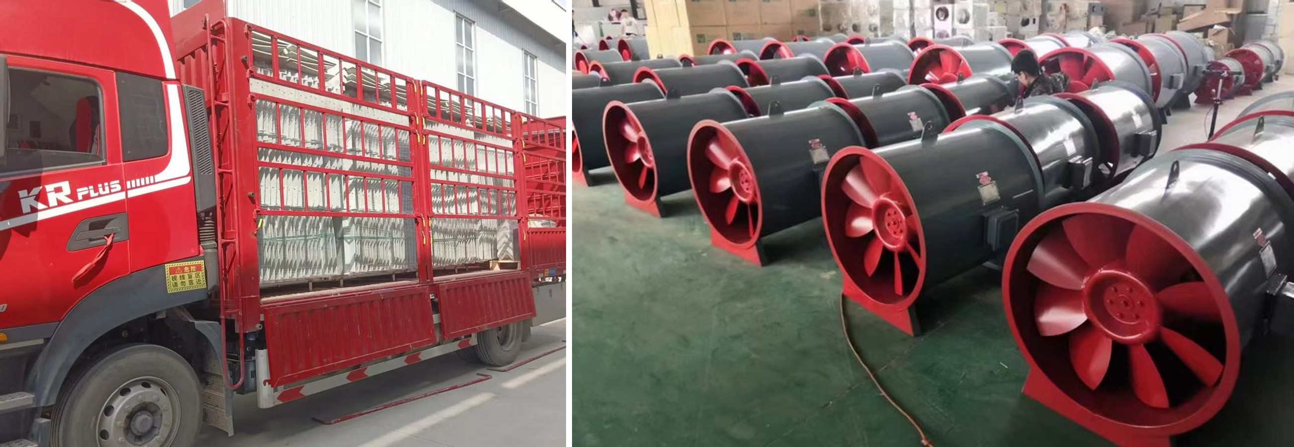 พัดลมแบบผสมป้องกันการระเบิดสำหรับอุตสาหกรรม