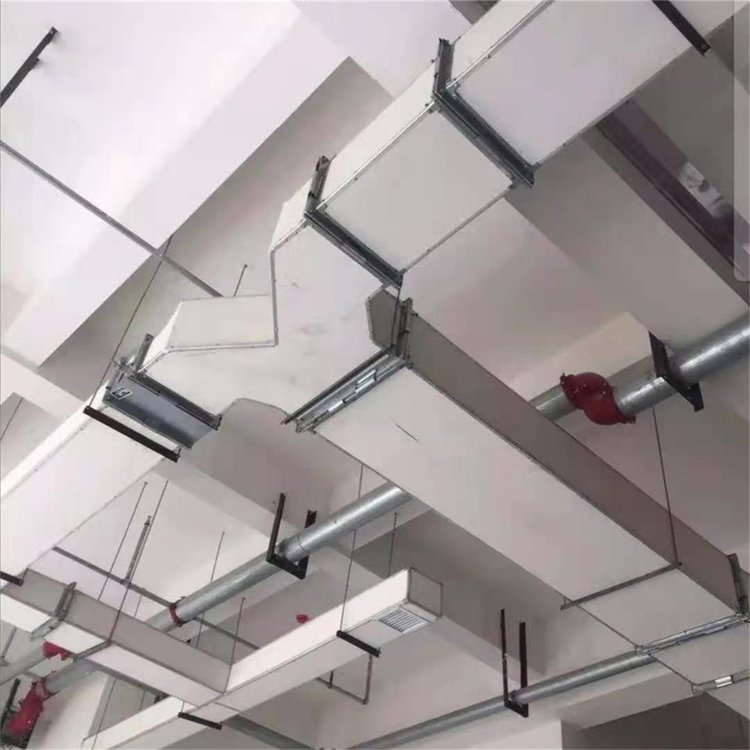 Conductos cuadrados ignífugos