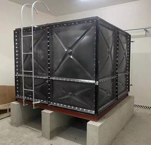 ขายถังเก็บน้ำเคลือบอีนาเมลทรงลูกบาศก์อุตสาหกรรม