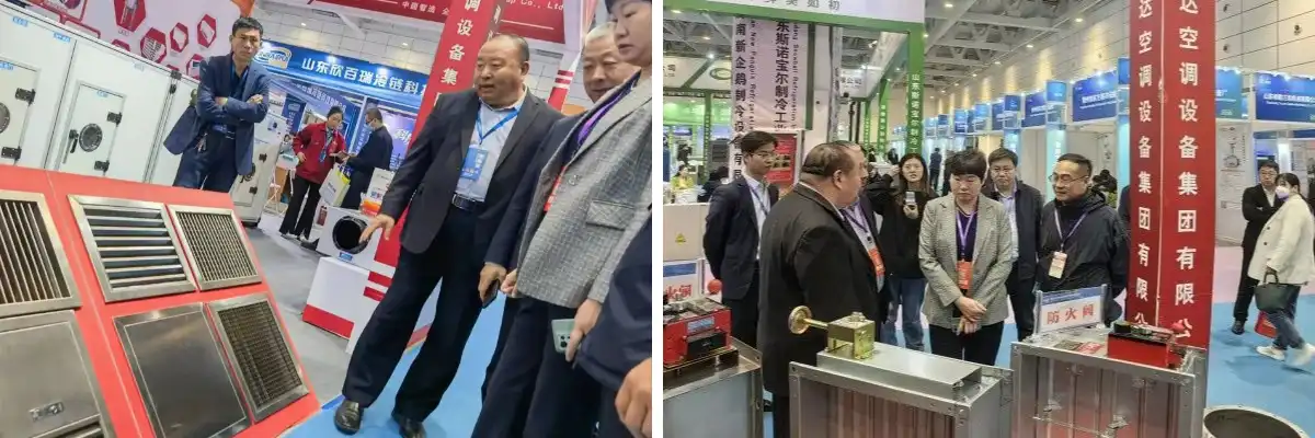 Shunda Air Conditioning Bersinar di Pameran Pendinginan, Pendingin Udara, Ventilasi & Rantai Dingin Internasional Tiongkok (Shandong) 2023