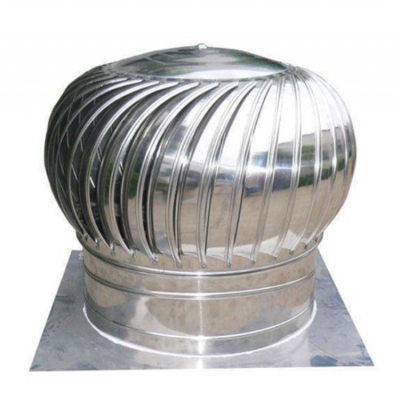 พัดลมดูดอากาศสแตนเลสแบบไม่มีกำลังไฟฟ้า