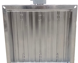 Clapet coupe-feu à fusible