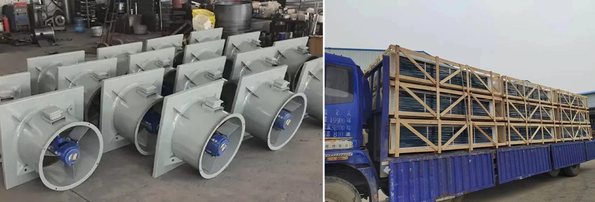 พัดลมแบบแกนติดผนัง