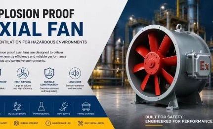 Ventilateurs axiaux antidéflagrants