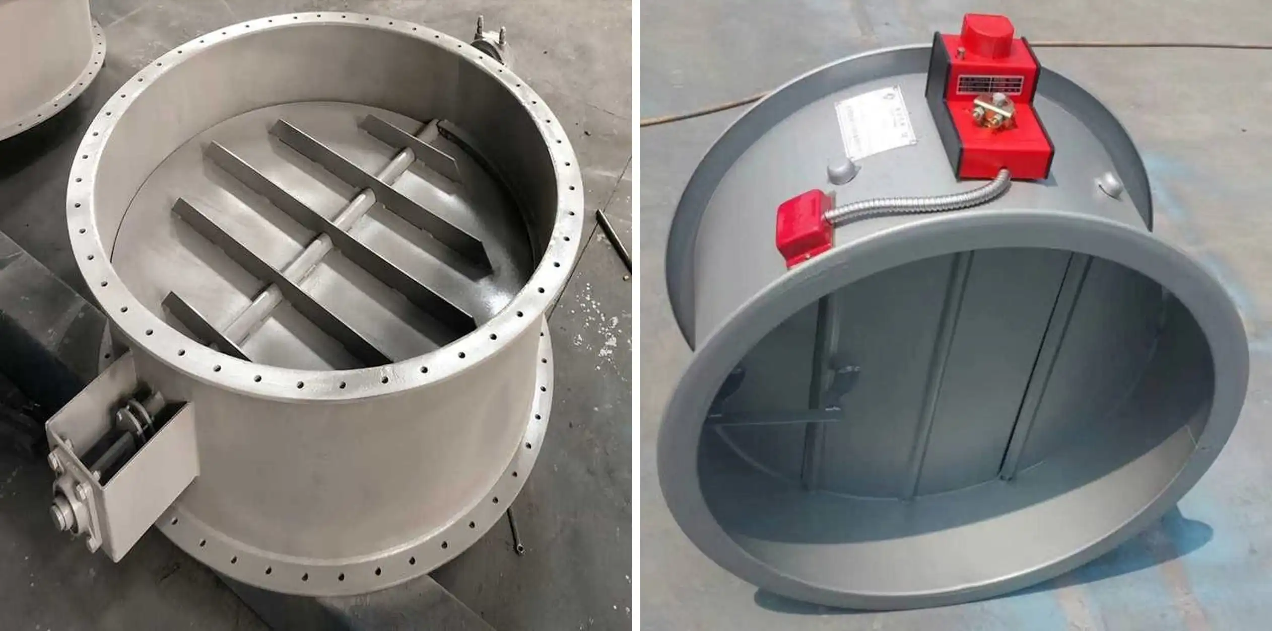 Portlashdan himoyalangan damper