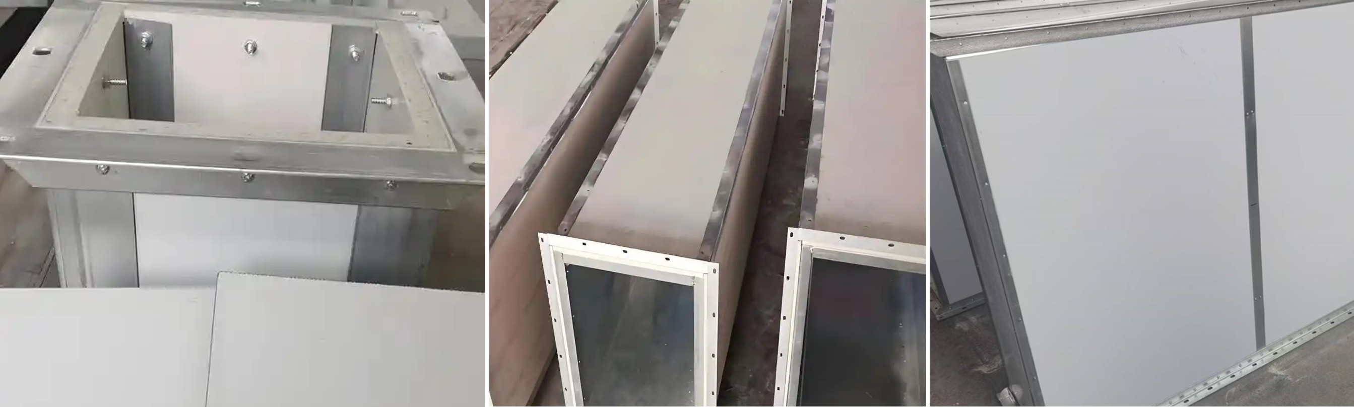 Conductos cuadrados ignífugos