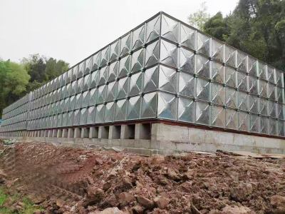 ถังเก็บน้ำเหล็กชุบสังกะสีสำหรับขาย