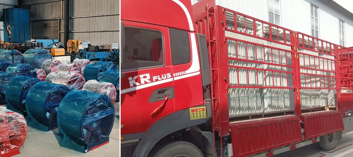 مروحة محورية صناعية