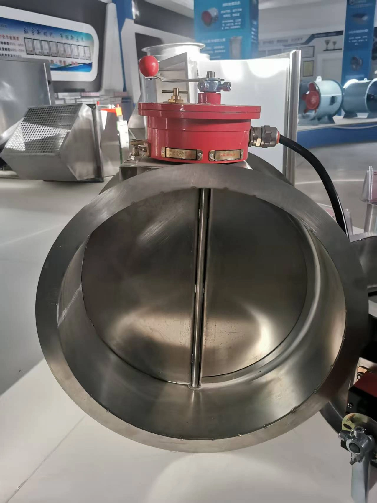 Registre anti-explosion en acier inoxydable