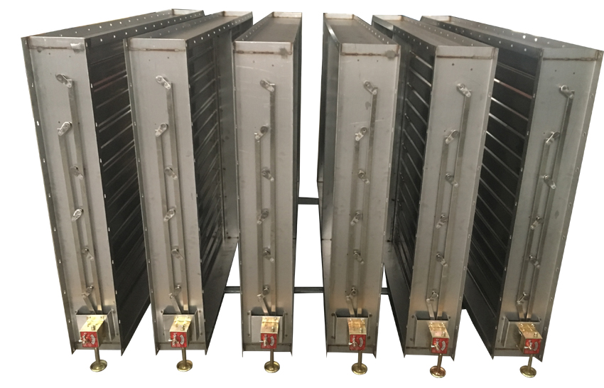 แดมเปอร์ควบคุมปริมาณลมแบบแมนนวล