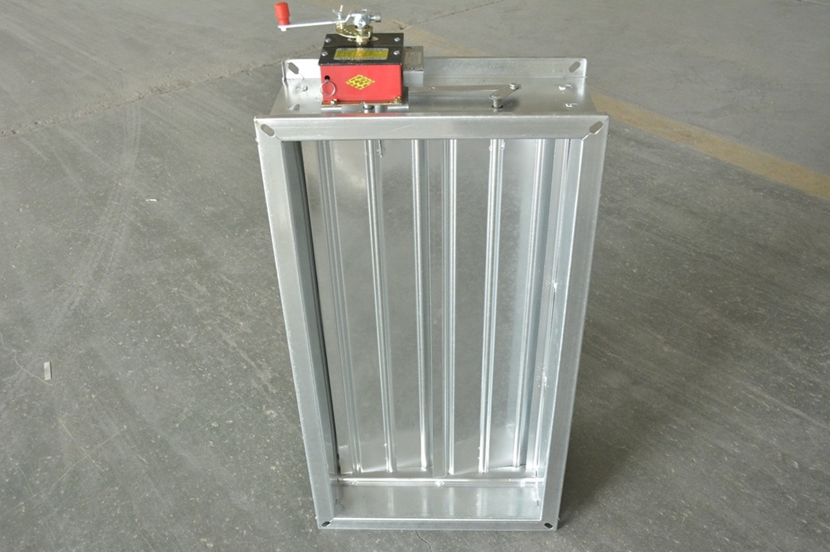 แผ่นปิดกันไฟสำหรับท่อลม