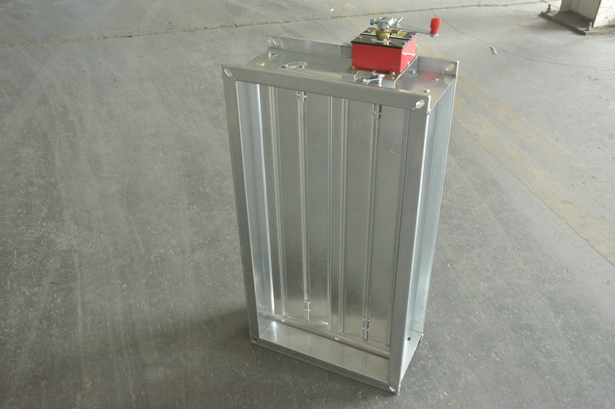 แผ่นปิดกันไฟสำหรับท่อลม