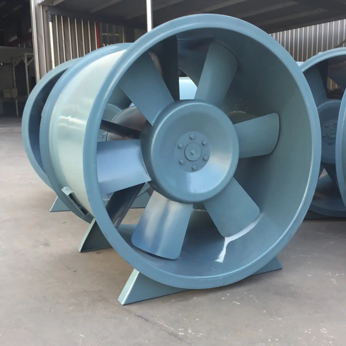 พัดลมดูดอากาศเสียแบบแกนหมุนสำหรับอุตสาหกรรม