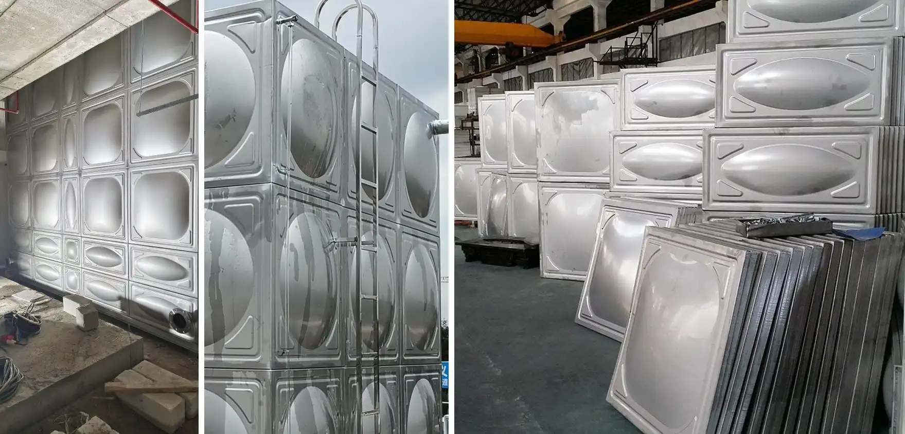Réservoir d'eau en acier inoxydable à vendre