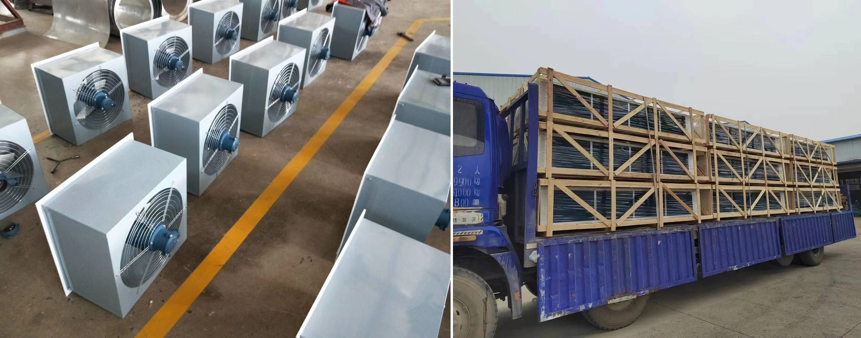 พัดลมแบบไหลตามแนวแกนชนิดติดผนัง