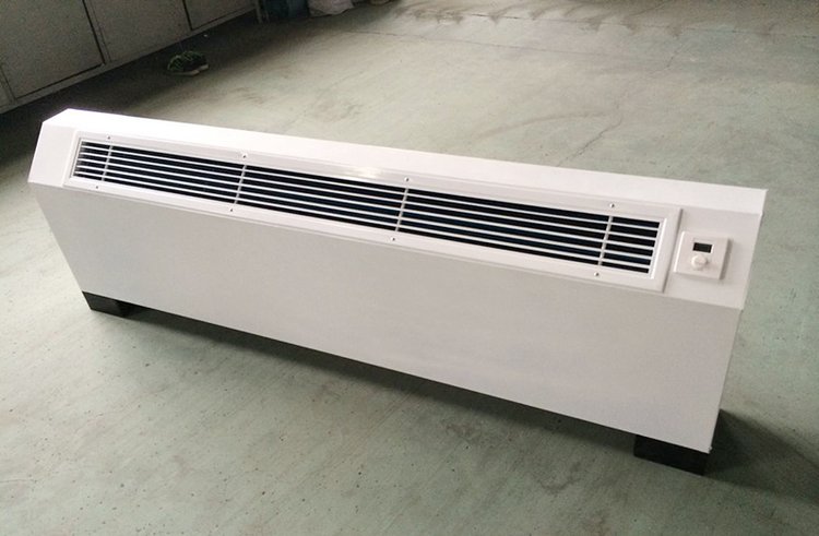 Unidad de bobina de ventilador de suelo