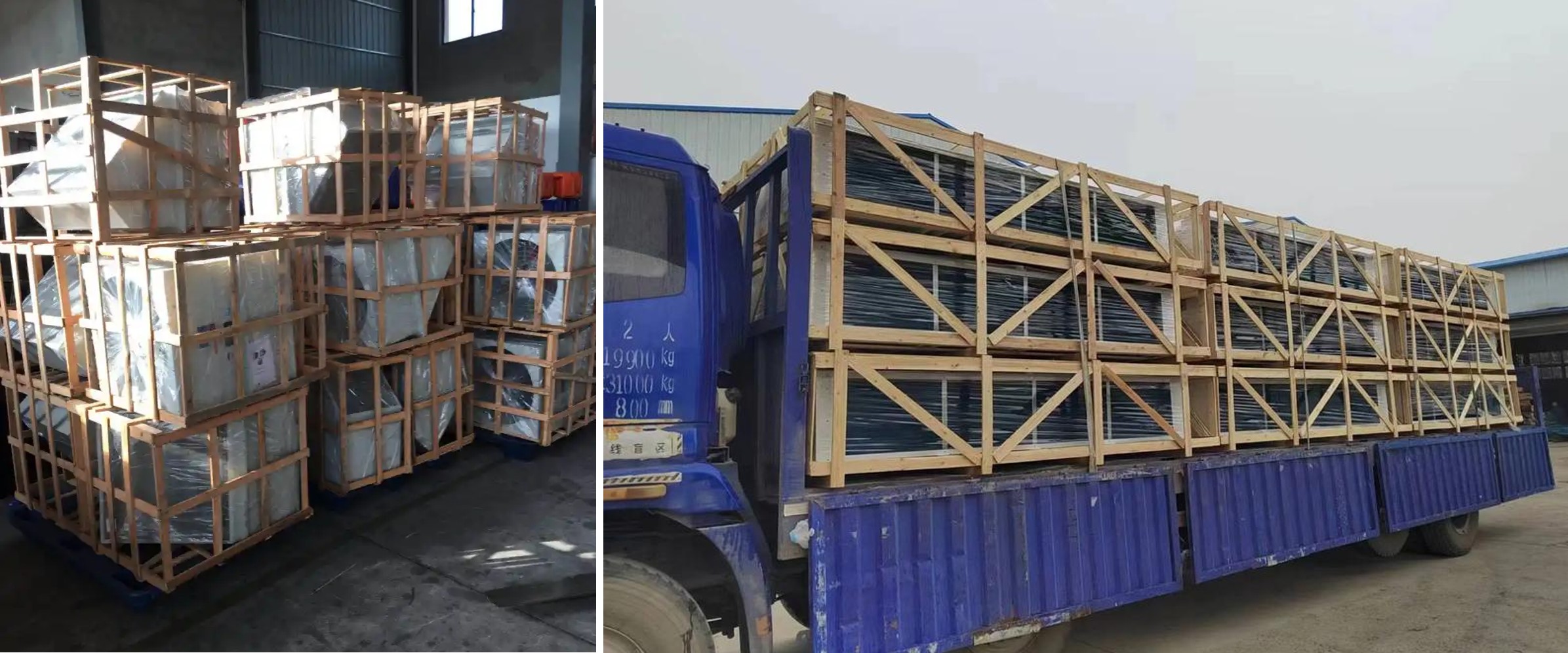 พัดลมแบบติดผนังด้านข้าง