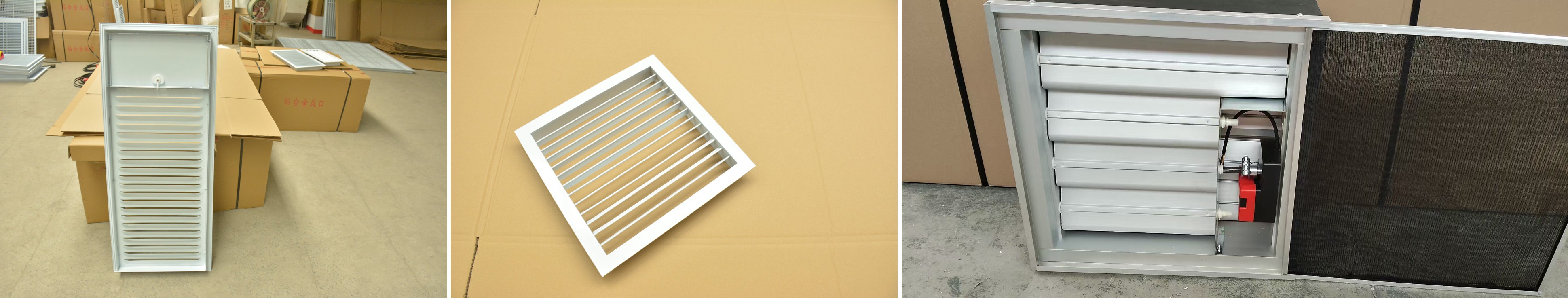 Өнеркәсіптік желдеткіш жалюзи